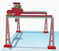 Download the .stl file and 3D Print your own Bridge Crane HO scale model for your model train set.